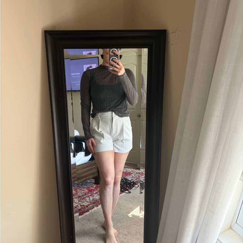 Topshop grey blouse